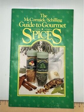 Vintage The McCormick/Schilling Guide To Gourmet Spices